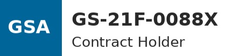 GSA Contract Holder GS-21F-0088X